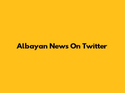 Albayan News On Twitter