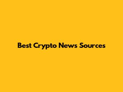Best Crypto News Sources