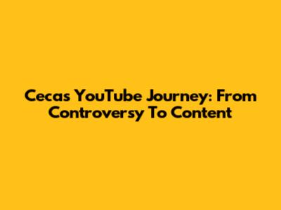 Ceca's YouTube Journey: From Controversy To Content
