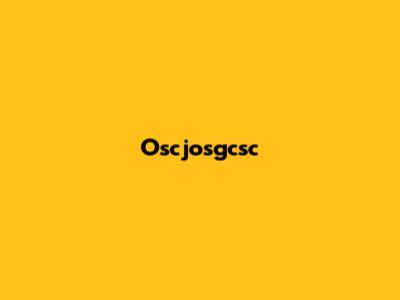 Oscjosgcsc